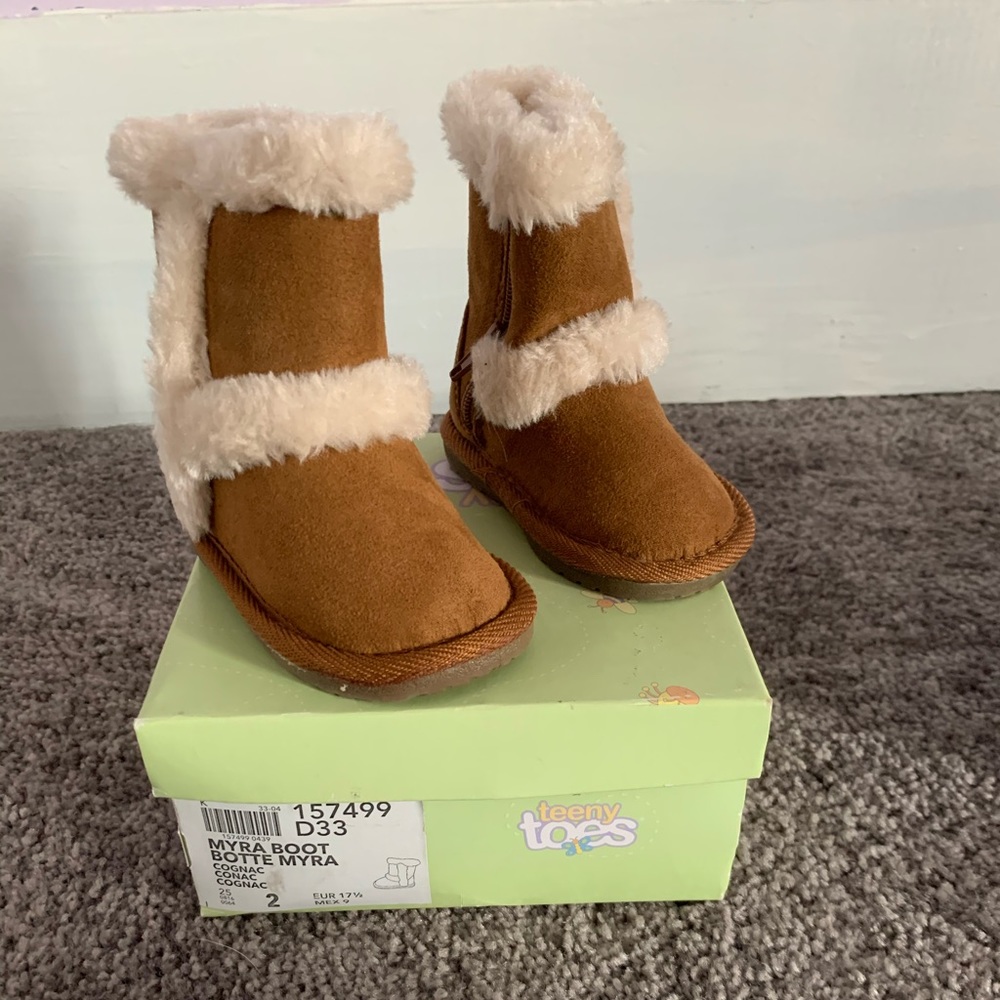 Baby girl boots size 2